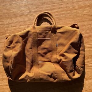 BAGGU weekender canvas duffel